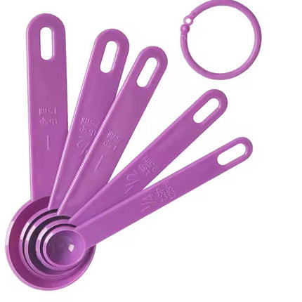 Measuring Spoon Set 5 Pieces | Kitchen Utensils | Measuring Spoon | PURPLE.