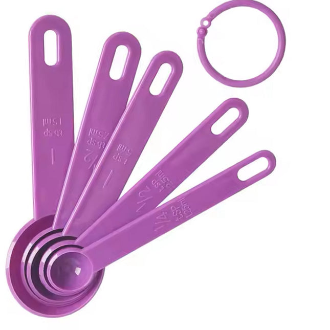 Measuring Spoon Set 5 Pieces | Kitchen Utensils | Measuring Spoon | PURPLE.