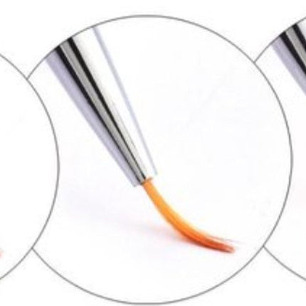 Nail Art Pens Set of 3 | Nail Brushes | GOLD.