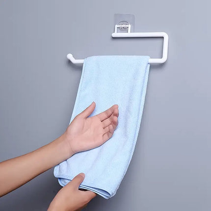 Kitchen Roll Hanger | Kitchen Roll Holder | Kitchen Roll Holder | Foil Holder | Self-Adhesive | White.