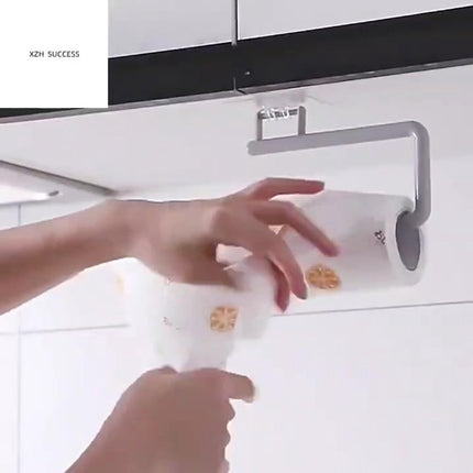 Kitchen Roll Hanger | Kitchen Roll Holder | Kitchen Roll Holder | Foil Holder | Self-Adhesive | White.