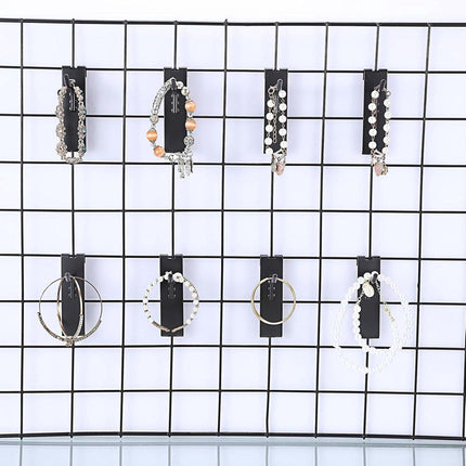 Gridwall Hooks 30 Pieces - 10/15/20cm - Iron - Black - Commercial Quality - Grid Wall Panels Accessory - Garage - Shop - Storage accessories.