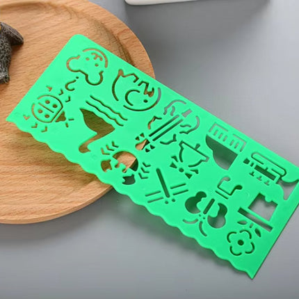Drawing Templates | Stencil | Drawing Template | Set of 4.