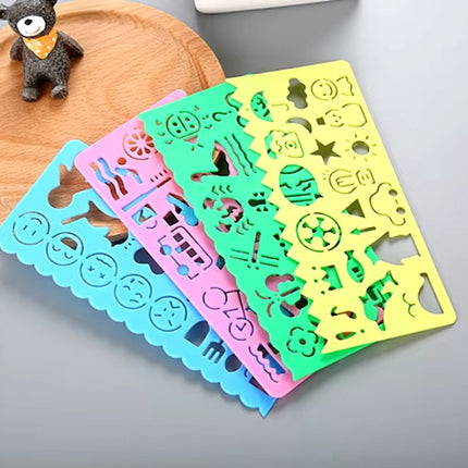 Drawing Templates | Stencil | Drawing Template | Set of 4.