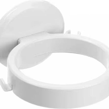 No Drilling Required Hair Dryer Holder | Hair Dryer Wall Bracket | Hair Dryer Holder | Hair Dryer Holder | Self-Adhesive | WHITE.