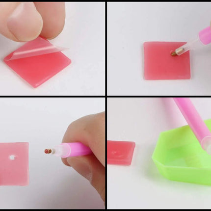Diamond Painting Wax | Glue | Diamond Painting Accessories | 10 PIECES.