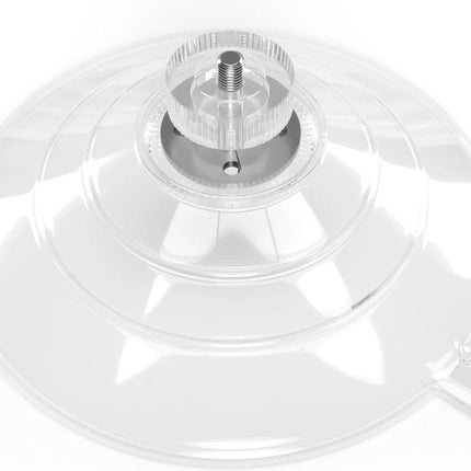 Brute Strength - 15 x Threaded Suction Cup - 40MM M4x10 - Suction cup with hook alternative to window film - sun protection suction cups - suction cup hooks - nut – bolt - glass - hanging hooks.
