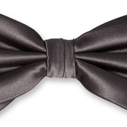 Bow tie – anthracite – bow – bow tie - pre-tied.