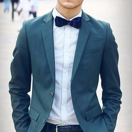 Bow tie – anthracite – bow – bow tie - pre-tied.