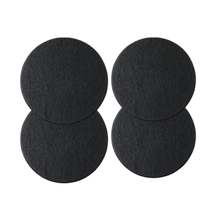 14.9Inch Black Oil Drain Splash Pad,Oil Change Mat,Round No Splatter Pad,High Temperature Splash Pad,Oil Spill Mat for Car Oil Changing (Round).