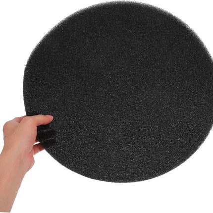 14.9Inch Black Oil Drain Splash Pad,Oil Change Mat,Round No Splatter Pad,High Temperature Splash Pad,Oil Spill Mat for Car Oil Changing (Round).