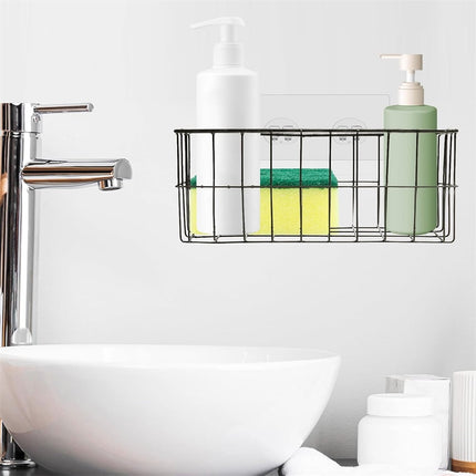 QZS 12Pack Transparent Shelf Adhesion Stickers,Shower Caddy Adhesive Hooks,Waterproof Corner Wall Hooks,No Drilling Sticky Hanging Hooks,Organizer Accessories Set for Kitchen Bathroom Toilet.