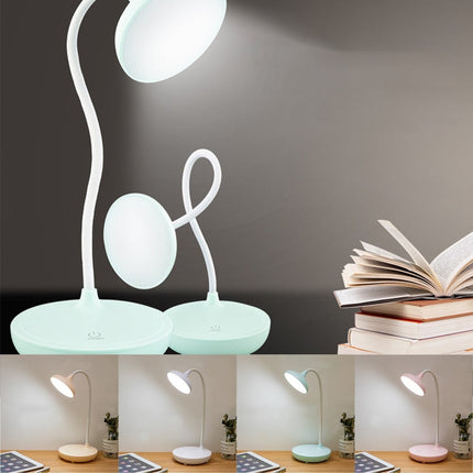 LED Desk Lamp with USB Ports,Touch Desk Lamps for Home Office with 3 Brightness Desk Light with Small Night Light,Reading Lamp Table Lamp for Bedroom Bedside Study（Pink） by Fakrich Blue.