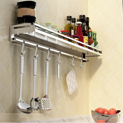 Tutuviw 20 Pcs 2.4in Long J-Hook for Wire Shelving, Wire Rack Hook, Stainless Steel Hanger Clip-on Hooks, Hanging Sink Grid Hook, Heavy Duty Utility Hooks for Kitchen Bedroom Office, Silver White.