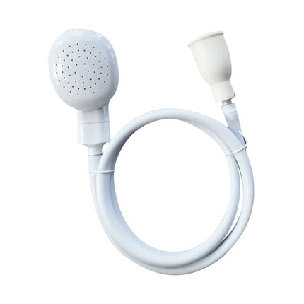 Sink Spray Rubber Hose, Sink Hose Attachment for Faucet, Portable Sink Hose Faucet Sprayer, Portable Rubber Hose Nozzle, Handheld Hose Faucet Shower Head White.