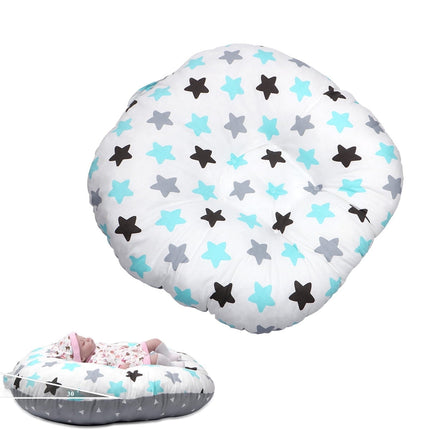 QZS Soft Nest Sleeper Pillow, Breathable Cotton Bed Pillow, Lounger Pillow, 1Pcs, 23.6 x 21.6'.