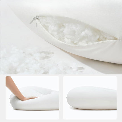 QZS Soft Nest Sleeper Pillow, Breathable Cotton Bed Pillow, Lounger Pillow, 1Pcs, 23.6 x 21.6'.