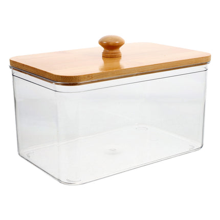 QIDITONG Laundry Sheet Holder With Lid Laundry Room Storage Containers Laundry Pod Container Jars Dryer Sheet Organizer Laundry Room Accessories 18.30X12.40X12.00CM Transparent.