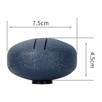 Mini Steel Tongue Drum - Buddha Stone Handpan Drum for Kids & Adults, Meditation & Yoga Gift One Size White.