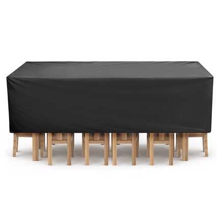 Rectangular Patio Table Cover Heavy Duty Waterproof Outdoor Furniture Set Cover 50" x 50" x 29".