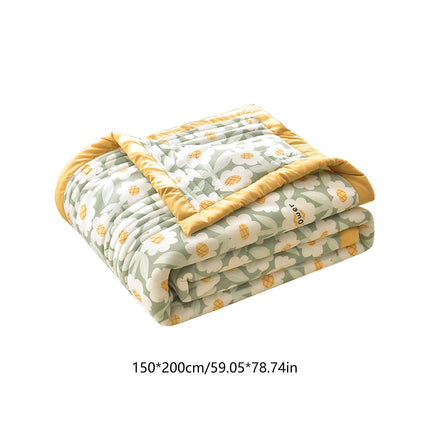 Quilts for Queen Bed Light Bedspreads,Soft Bed Summer Quilt Lightweight Microfiber Bedspread,Modern Style Flowers Pattern Coverlet for All Season multicolor H.