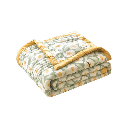 Quilts for Queen Bed Light Bedspreads,Soft Bed Summer Quilt Lightweight Microfiber Bedspread,Modern Style Flowers Pattern Coverlet for All Season multicolor H.