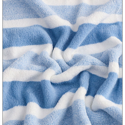 Clearance 8 Pack Plush Absorbent 100% Cotton Bath Towel Set, 2 Bath Towels 4 Hand Towels 2 Washcloths, Luxury 8 Piece Towel Set for Bathroom SPA Gym, Family Bath Towel Set Blue.