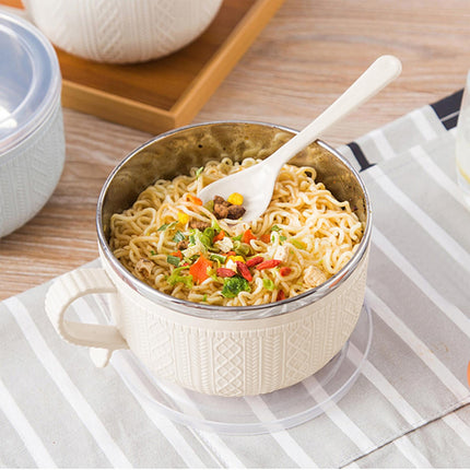 Soup Bowl with Handles,Soup Mug with Handles, Wide Large Cereal Bowl for Oatmeal, Gumbo, Salad, Ceramic Soup Cup, Microwave & Oven Safe 5.5x3.7inch A Clearance! Beige/3PCS.