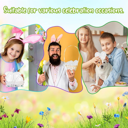 Tutuviw 20Pcs Small Translucent Fillable Easter Egg,Plastic Clear Easter Eggs, 3.5 Inch Empty Eggs Bulk for Easter Theme Party Favor Basket Stuffers,Bulk Easter Toy for Filling Candy,Party Favor.