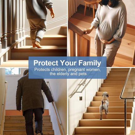 Vinyl Rubber Stair Nosing,Tutuviw Stair Edge Trim,Corner Guard,3 ft Self Adhesive Nose Molding Non-Slip Rubber Edge Protector Steps Trim Rubber Strips for Indoor & Outdoor Staircase Step Uses (Black) Brown.