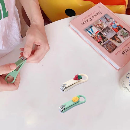 2Pcs Fingernail Clipper,Very Sharp and Cute Nail Clippers,Suitable for Adults and Children Style 6.