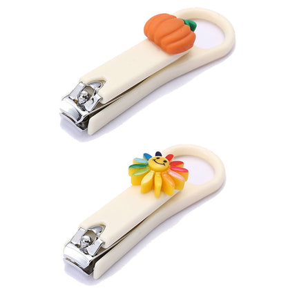 2Pcs Fingernail Clipper,Very Sharp and Cute Nail Clippers,Suitable for Adults and Children style 1.
