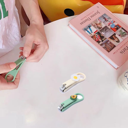 2Pcs Fingernail Clipper,Very Sharp and Cute Nail Clippers,Suitable for Adults and Children style 2.