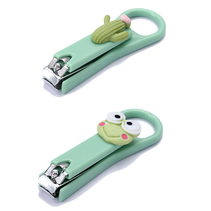 2Pcs Fingernail Clipper,Very Sharp and Cute Nail Clippers,Suitable for Adults and Children style 7.