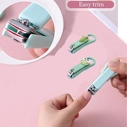 2Pcs Fingernail Clipper,Very Sharp and Cute Nail Clippers,Suitable for Adults and Children style 7.
