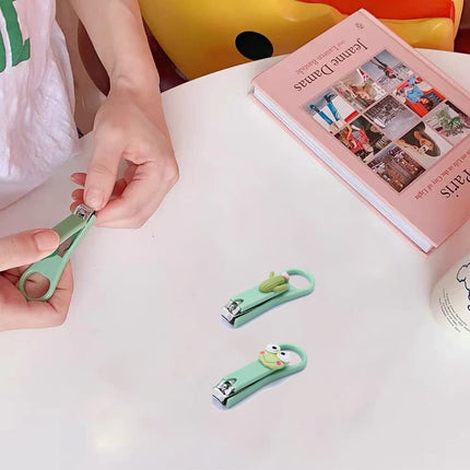 2Pcs Fingernail Clipper,Very Sharp and Cute Nail Clippers,Suitable for Adults and Children style 7.