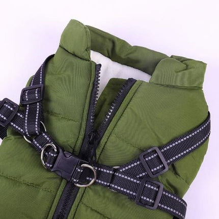 Warm Dog Jacket, Snowproof Windproof Waterproof Dog Winter Coat for Cold Weather - Soft Fleece Lining and Warm Thick Padded Dog Snow Coat for Puppy Small Medium Large Dogs M purple.