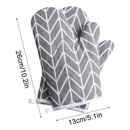 Heat Resistant Oven Gloves,Extra Thick Cotton Kitchen Mitts for Baking, Grilling, BBQ,Non-Slip Microwave & Pot Holder with Hanging Loop,Insulated Hot Pads for Women/Men Yellow.