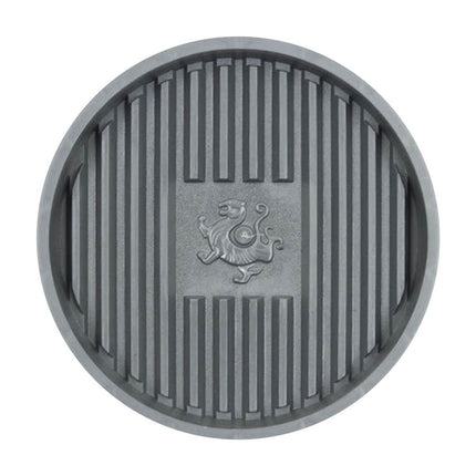 10 Inch Plant Saucer Tray,Decorative Flower Pot Drip Tray, Non-Slip Water Catch Basin for Indoor/Outdoor Potted Plants - Leak Proof Plant Mat for Furniture Protection Black.