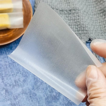 Edible Glutinous Rice Paper Tutuviw 1200Pcs Candy Coated Wrapping Paper Edible Candy Wrappers Sheets,Edible Wafer Paper,Transparent Rice Paper for Homemade Tanghulu Wrapper (2.6x3.2in).