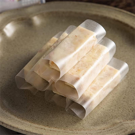Edible Glutinous Rice Paper Tutuviw 1200Pcs Candy Coated Wrapping Paper Edible Candy Wrappers Sheets,Edible Wafer Paper,Transparent Rice Paper for Homemade Tanghulu Wrapper (2.6x3.2in).