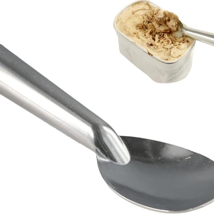 QZS Kitchen Anti-Freeze Ice Cream Spade,Aluminum Alloy Ice Cream Paddle with Comfortable Handle,Dessert Spade for Indoor and Outdoor Use,1Pack.