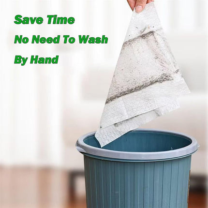 QZS Dry Sweeping Cloths,9.8x17.3In Disposable Dry Mop Refills Floor Cloths for Home,Hardwood Floor Dust and Cleaning,30Pack.