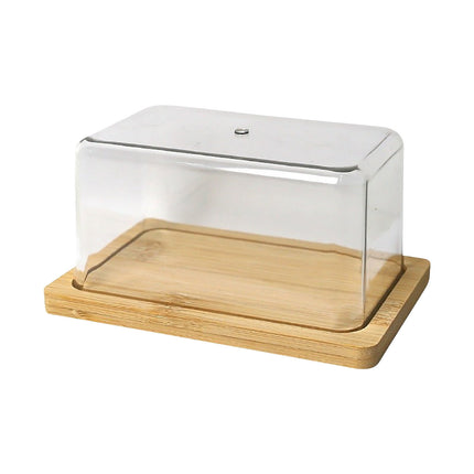 Glass Butter Dish with Airtight Lid, Keeps Butter Soft, Countertop and Refrigerator Door Shelf, Butter Tray with Lid Fridge, Butter Holder, Covered Butter Dishes, Cheese Freezer Preservation Box Multicolor.