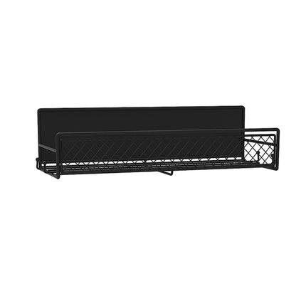 Magnetic Spice Rack for Refrigerator, Metal Strong Magnet Shelf, Space Saving Spice Organizer, Home Kitchen Storage Rack, Movable Magnetic Basket for Fridge Microwave Washing Machines Black.