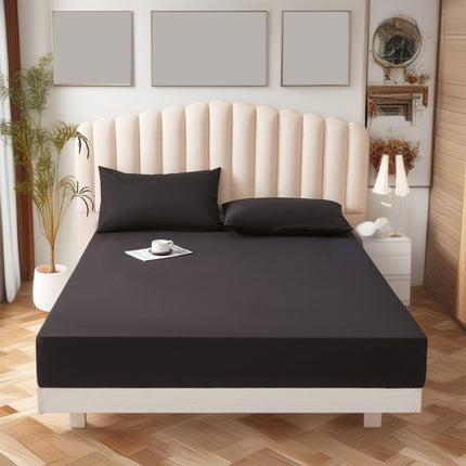 \u200b\u200bNon-Sliping Bedding Twin Fitted Sheet,Soft Elastic Fiber Bed Sheets With Deep Pocket,Machines Washable,Shrinkage And Fade Resistants 140x200x30cm Red.