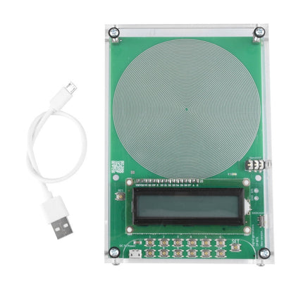 Schumann Wave Earth Electromagnetic Field Resonance Generator, 0.01Hz~300000Hz Adjustable Sine Wave Ultra-Low Frequency Pulse Generator, Sleep Aid, Meditation and Yoga Enhancer, No Shell Green.