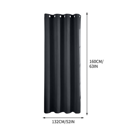 RV Camper Door Window Curtains, Blackout Privacy Curtains, Drapes for Bathroom Bedroom Kitchen, Portable Travel Trailer Small Window Decor, Short Blackout Curtain Blue.
