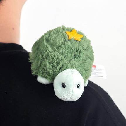 Shoulder Plush, Magnetic Plushs Toy Riding Stuffed Animals Toy, Cute Stuffed Doll with Magnet, Shoulder Parrot Plush Toy Home Decoration for Birthday Party Holiday Christmas Gift A.