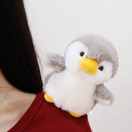 Shoulder Plush, Magnetic Plushs Toy Riding Stuffed Animals Toy, Cute Stuffed Doll with Magnet, Shoulder Parrot Plush Toy Home Decoration for Birthday Party Holiday Christmas Gift B.